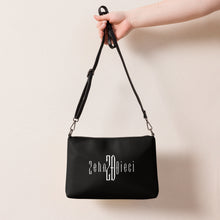 Load image into Gallery viewer, Crossbody bag (Black w/White)