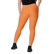 Load image into Gallery viewer, Leggings with pockets (Flamenco w/White)