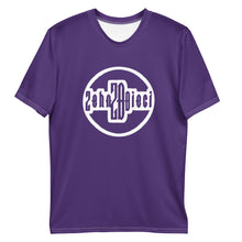 Load image into Gallery viewer, Circle Logo Tee (Purple w/White)