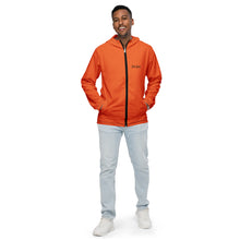 Load image into Gallery viewer, Men’s Windbreaker (Orange w/Black)