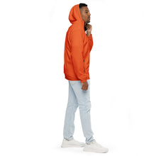 Load image into Gallery viewer, Men’s Windbreaker (Orange w/Black)