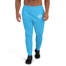 Load image into Gallery viewer, Circle Logo Joggers (Deep Sky Blue w/White)