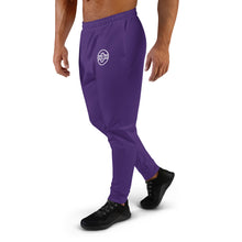 Load image into Gallery viewer, Circle Logo Joggers (Purple w/White)