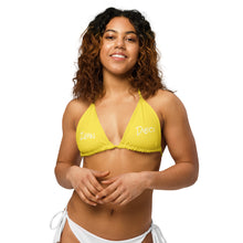Load image into Gallery viewer, String Bikini Top (Daisy w/White)