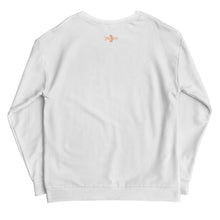 Load image into Gallery viewer, Circle Logo Sweatshirt (White w/Orange)