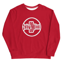 Load image into Gallery viewer, Circle Logo Sweatshirt (Red w/White)