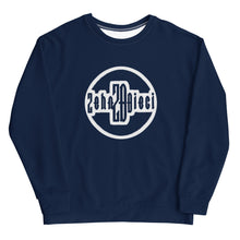Load image into Gallery viewer, Circle Logo Sweatshirt (Navy w/White)