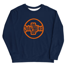Load image into Gallery viewer, Circle Logo Sweatshirt (Navy w/Orange)