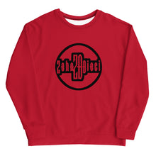 Load image into Gallery viewer, Circle Logo Sweatshirt (Red w/Black)