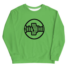 Load image into Gallery viewer, Circle Logo Sweatshirt (Mantis w/Black)