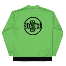 Load image into Gallery viewer, Unisex Bomber Jacket (Mantis w/Black)