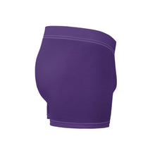Load image into Gallery viewer, (Purple w/White) Boxer Briefs