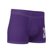 Load image into Gallery viewer, (Purple w/White) Boxer Briefs