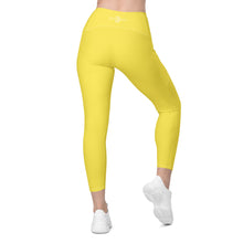 Load image into Gallery viewer, Crossover leggings with pockets (Daisy)