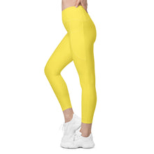 Load image into Gallery viewer, Crossover leggings with pockets (Daisy)