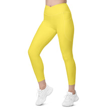Load image into Gallery viewer, Crossover leggings with pockets (Daisy)