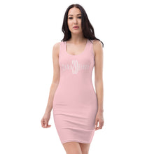 Load image into Gallery viewer, "Anytime Dress" (Pink w/White)