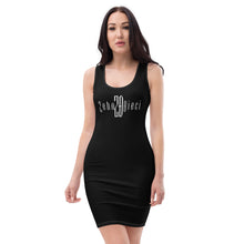 Load image into Gallery viewer, "Anytime Dress" (Black w/White)