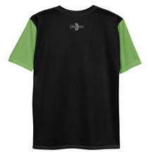 Load image into Gallery viewer, "Tajiri" Men's T-shirt (Black & Green)
