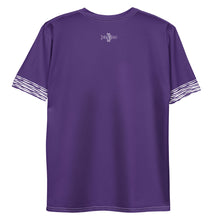 Load image into Gallery viewer, "Perfect Timing" Tee (Purple w/White)
