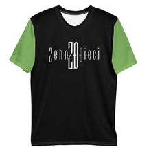 Load image into Gallery viewer, "Tajiri" Men's T-shirt (Black & Green)