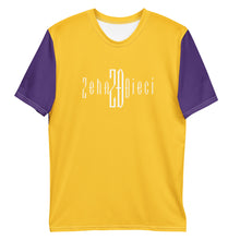 Load image into Gallery viewer, Men's T-shirt (Gold & Purple)