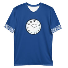 Load image into Gallery viewer, "Perfect Timing" Tee (Dark Cerulean w/White)
