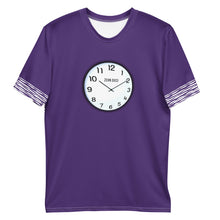 Load image into Gallery viewer, "Perfect Timing" Tee (Purple w/White)