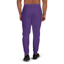 Load image into Gallery viewer, Men's Joggers (Purple & White)