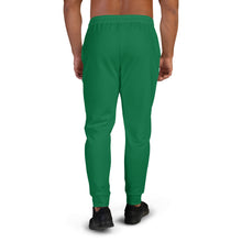 Load image into Gallery viewer, Men's Joggers (Jewel Green & White)