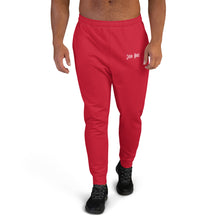 Load image into Gallery viewer, Men's Joggers (Red & White)