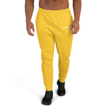Load image into Gallery viewer, Men's Joggers (Gold & White)