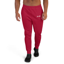 Load image into Gallery viewer, Men's Joggers (Carmine & White)