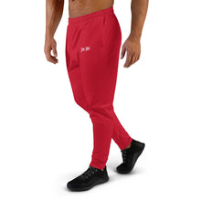 Load image into Gallery viewer, Men's Joggers (Red & White)