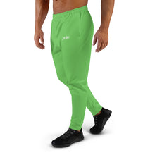 Load image into Gallery viewer, Men's Joggers (Lime Green & White)