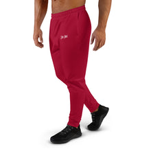 Load image into Gallery viewer, Men's Joggers (Carmine & White)