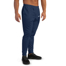 Load image into Gallery viewer, Men's Joggers (Navy & White)
