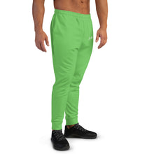 Load image into Gallery viewer, Men's Joggers (Lime Green & White)