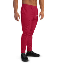 Load image into Gallery viewer, Men's Joggers (Carmine & White)