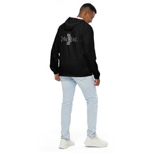 Load image into Gallery viewer, Men’s Windbreaker (Black w/White trim inside)