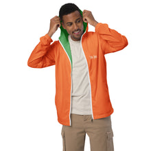 Load image into Gallery viewer, Men’s Windbreaker (Flamenco w/Bay Leaf trim inside)