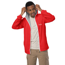 Load image into Gallery viewer, Men’s Windbreaker (Alizarin w/Silver trim inside)