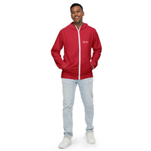 Load image into Gallery viewer, Men’s Windbreaker (Red w/Gold trim inside)