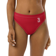 Load image into Gallery viewer, High-waisted bikini bottom (Red)