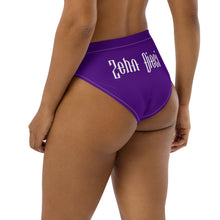 Load image into Gallery viewer, High-waisted bikini bottom (Indigo)