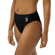 Load image into Gallery viewer, High-waisted bikini bottom (Black)