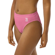 Load image into Gallery viewer, High-waisted bikini bottom (Tickle Me Pink)