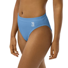 Load image into Gallery viewer, High-waisted bikini bottom (Jordy Blue)