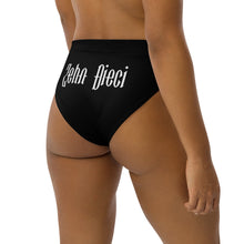 Load image into Gallery viewer, High-waisted bikini bottom (Black)