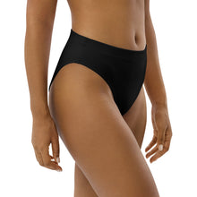 Load image into Gallery viewer, High-waisted bikini bottom (Black)